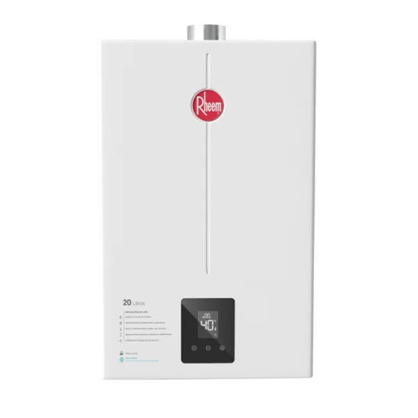 Aquecedor de Água Rheem RB 20 – 20 Litros - Branco